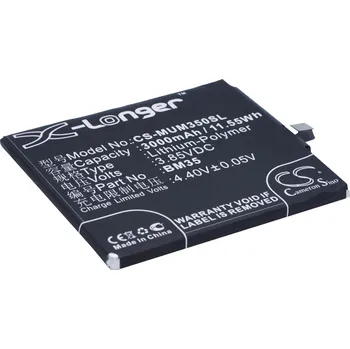 Baterie pro mobilní telefon Baterie Cameron Sino CS-MUM350SL, Li-Polymer, 3000