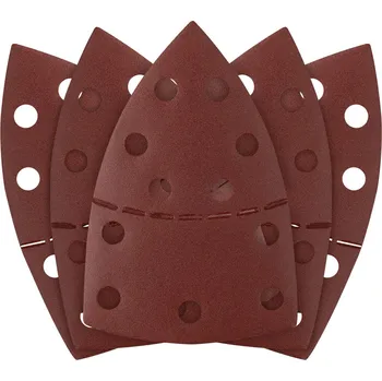 Brusný papír Graphite Brusné listy na suchý zip, železo 102 x 152 mm, P240, 5 ks, s 11 otvory