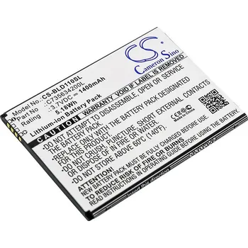 Baterie pro mobilní telefon Baterie Cameron Sino CS-BLD110SL, Li-Ion, 1400