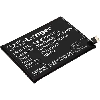 Baterie pro mobilní telefon Baterie Cameron Sino CS-BYV150SL, Li-Polymer, 3900