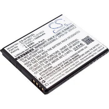 Baterie pro mobilní telefon Baterie Cameron Sino CS-OT503SL, Li-Ion, 1600