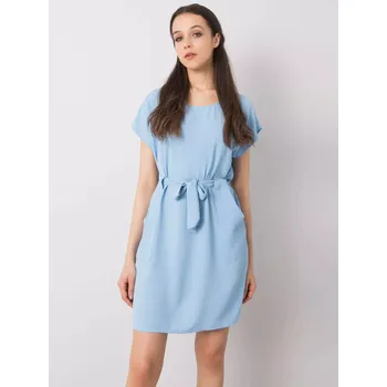 Dámské šaty Šaty DHJ SK 10120.06 modré jedna velikost