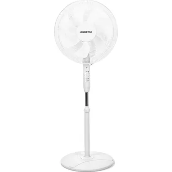 Domácí ventilátor Aigostar - Stojanový ventilátor 60W/230V bílá + DO