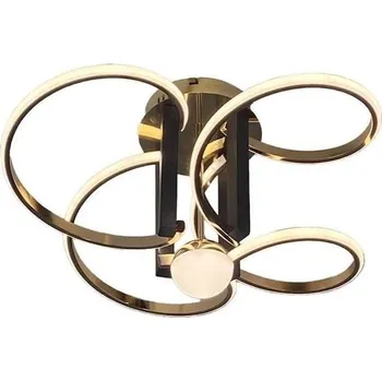 LED Stmívatelný přisazený lustr LED/80W/230V 3000-6500K + dálkové ovládání