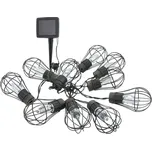 LED Solární venkovní řetěz 10xLED/1,2V 300 mAh 3,8 m IP44