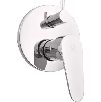 Vodovodní baterie Slezák - RAV Vanová/sprchová baterie 2-cestná s podomítkovým tělesem VICTORIA - VI285, Chrom