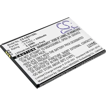 Telefonní příslušenství Baterie Cameron Sino CS-CBS110SL, Li-Ion, 2500