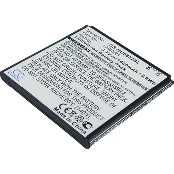 Baterie pro mobilní telefon Baterie Cameron Sino CS-HU8832SL, Li-Ion, 1600