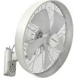 ZEVENTI - Nástěnný ventilátor FREEZE 50W/230V pr. 40 cm bílá + dálkové ovládání