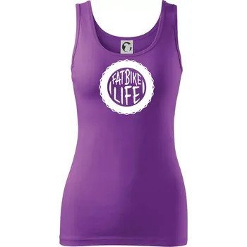 Fatbike life - Dámské tílko - XS ( Fialová )