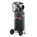 Bezolejový vertikální kompresor s odlučovačem 100l, 230V, 2 písty, 3000W, 10 BAR, Tagred TA3397