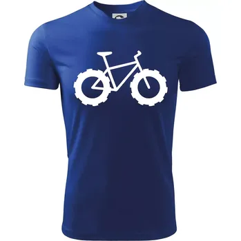 Fatbike - Dětské triko sportovní (dresovina) - 158 cm/12 let ( Královská modrá )
