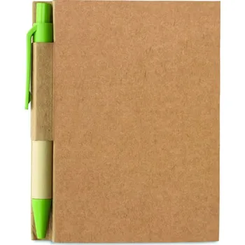 Samolepící bloček Blok s recyk. perem Cartopad - Limetková