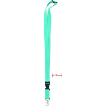 Šňůrka bavlněná 20mm Lannycot - Tyrkysová