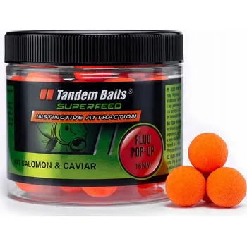 Boilies SuperFeed Fluo Pop-Up - plovoucí boilies 16mm/70g Fatty Salmon & Caviar
