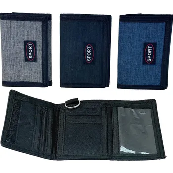 Peněženka Peněženka dětská rozkládací na suchý zip Sport 3 barvy | 224228