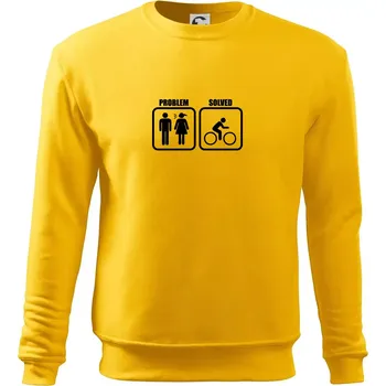 Pánská mikina Problém - Kolo - Mikina Essential pánská - 3XL ( Žlutá )