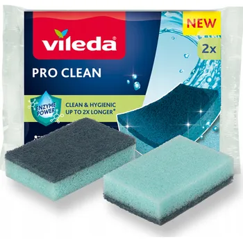 Utěrka Profilovaná kuchyňská houbička Vileda 2 ks