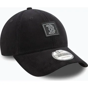 Módní doplněk Kšiltovka New Era Cord Patch 9FORTY Boston Red Sox black