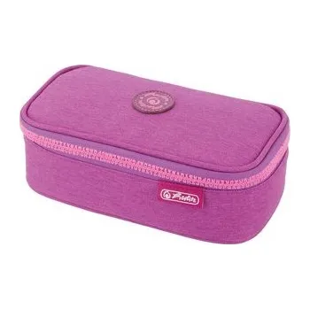 Set školních potřeb Piórnik kosmetyczka Beatbox Abc różowy/fioletowy