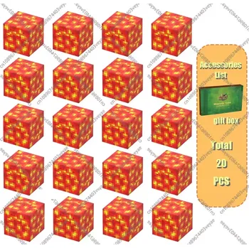 ostatní stavebnice Minecraft Kostky láva - 20 ks