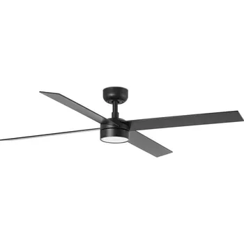 FARO 34356-1TW - LED Stm. str. vent. RUDDER L LED/20W/230V černá pr. 132 cm + DO