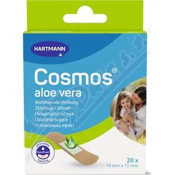 Náplast Cosmos Náplast s aloe vera 19x72mm 20ks