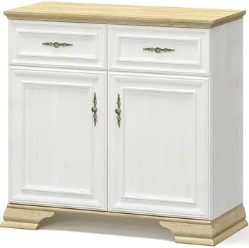 Komoda Komoda 2D2S SCORDIA borovice andersen/zlatý dub