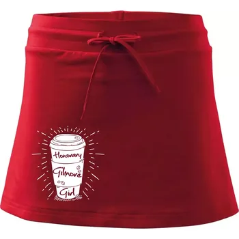 Dámská sukně Honorary Gilmore Girl - Sportovní sukně - two in one - XS ( Červená )