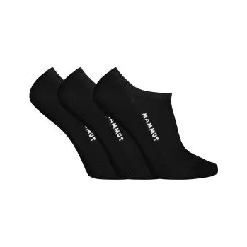 Pánské ponožky Mammut Everyday Low Socks 3 Pack black 0001 černá 39-41 EU