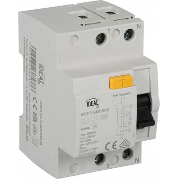Jistič Proudový chránič KRD10 2P 25A 30mA typ B Ideal