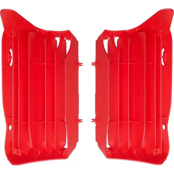 Chladič motoru POLISPORT kryty chladiče (mřížky-komplet ) HONDA CRF 250F 21-22; CRF 450F 21-24 barva červená (POLISPORT kryty chladiče (mřížky-komplet ) HONDA CRF 250F 21-22; CRF 450F 21-24 barva červená)