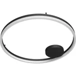 Azzardo HALO stropní svítidlo LED 60W 4800lm 3000-6000K 120cm kulaté IP20, černé + ovladač