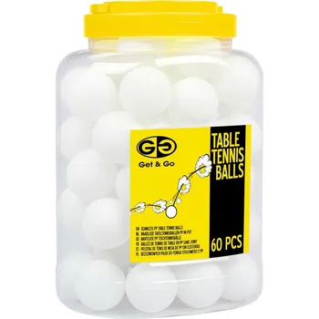 Pingpongový míček Míčky na stolní tenis 60 bílá varianta 22359