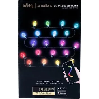 Venkovní osvětlení Twinkly TWC9040STP-GEU - LED RGB Venkovní vánoční řetěz 40xLED 14,5 m IP44 Wi-Fi