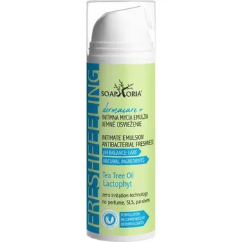 Intimní hygienický prostředek Dermacare+ Freshfeeling intimní mycí emulze pro jemné osvěžení a antibakteriální ochranu Soaphoria 150 ml