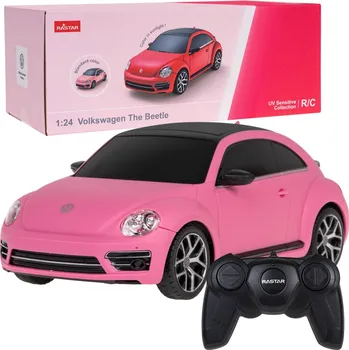 RC model auta Mamido Autíčko na dálkové ovládání R/C Volkswagen Beetle 1:24 měnící barvy