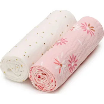 Přebalování T-TOMI BIO Mušelínové pleny Lily