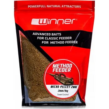 Návnadová surovina Method / Feeder Pellet 2mm - Kokosová Sladkost