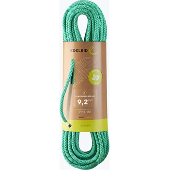 Lano Lezecké lano EDELRID Hummingbird Eco Dry 9.2 icemint/citrus