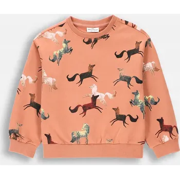 Dívčí mikina Dětská mikina Coccodrillo bavlna velikost 110