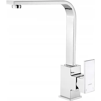 Vodovodní baterie Stojánková kuchyňská baterie Deante Anemon stříbrná