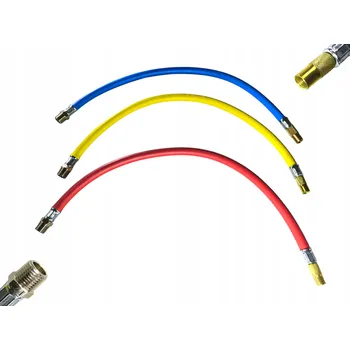 Vrták Hadice pro huštění 1/4'' otočná koncovka GUMA ohebná MULTIKOLOR