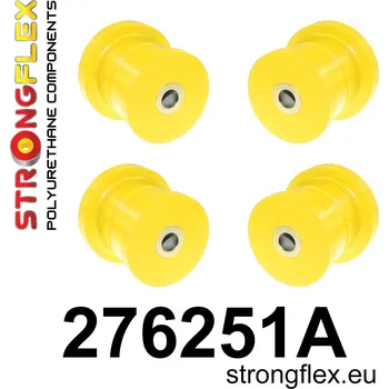 Silentblok nápravy 276251A: Strongflex Sada silentbloků zadního nosníku varianta SPORT
