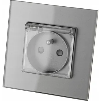 Elektrická zásuvka Elektrická zásuvka MIUUN Elektrická Zásuvka šedá