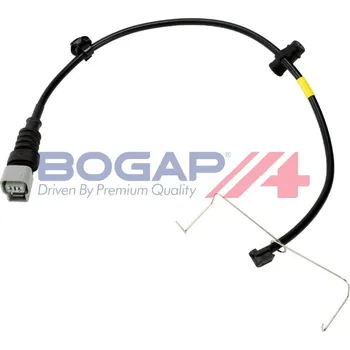 Brzdová destička Výstražný kontakt, opotřebení obložení BOGAP T7117102