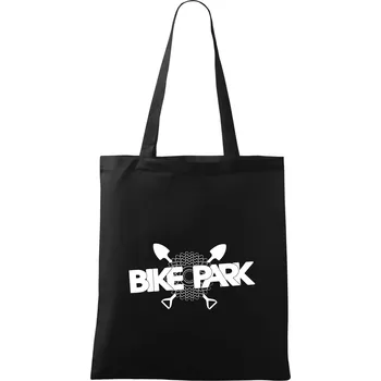 Nákupní taška Bike park kazeta - Taška bavlněná - 42 x 38 cm ( Černá )