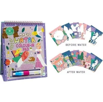 omalovánky VODNÍ OMALOVÁNKY OMALOVÁNKA 6 Ks pohádkový svět