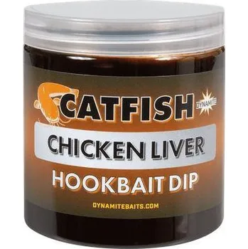 Návnadové aroma Dynamite Baits Hookbait Dip Chicken Liver 270 ml
