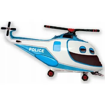 Balónek Balónek Flexmetal - vícebarevná policejní helikoptéra